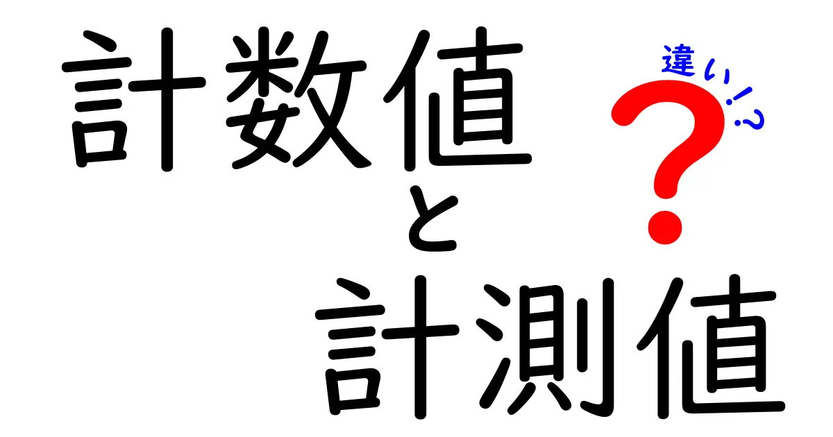 計数値と計測値の違いを徹底解説！計数値・計測値の正しい使い分けを身につけよう