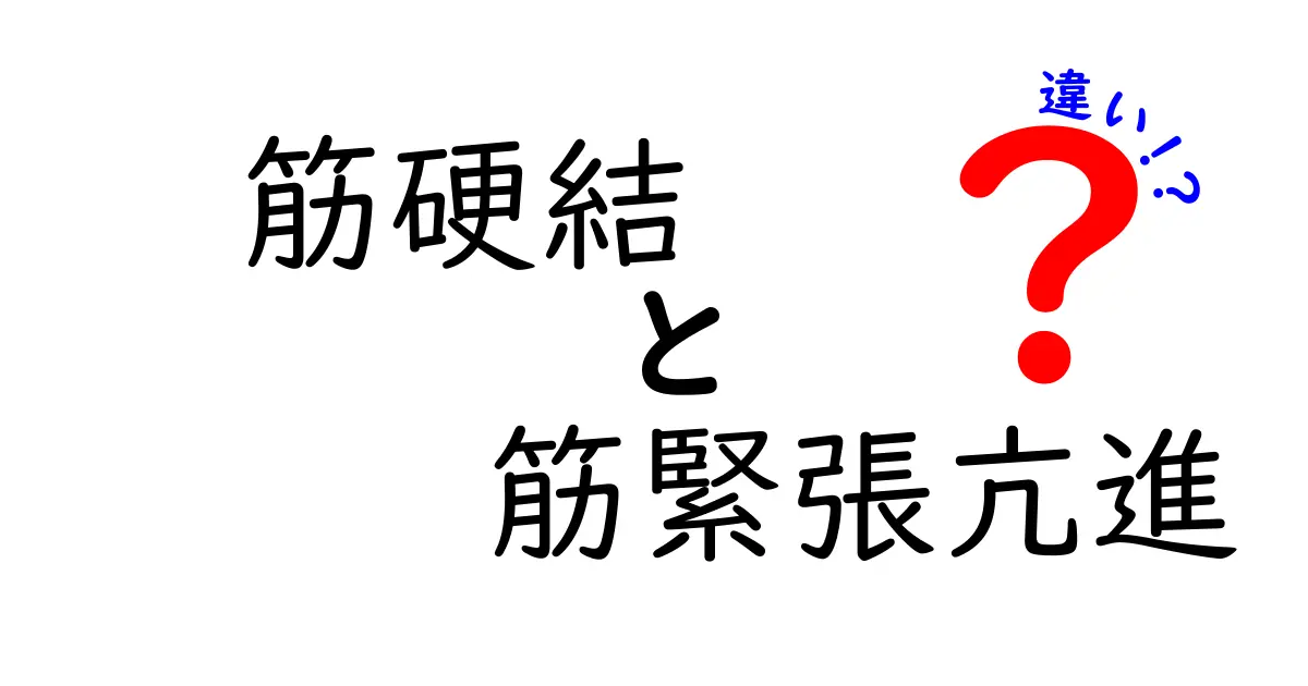 筋硬結と筋緊張亢進の違いを徹底解説｜痛みの原因を見抜くための基礎とセルフケアのコツ