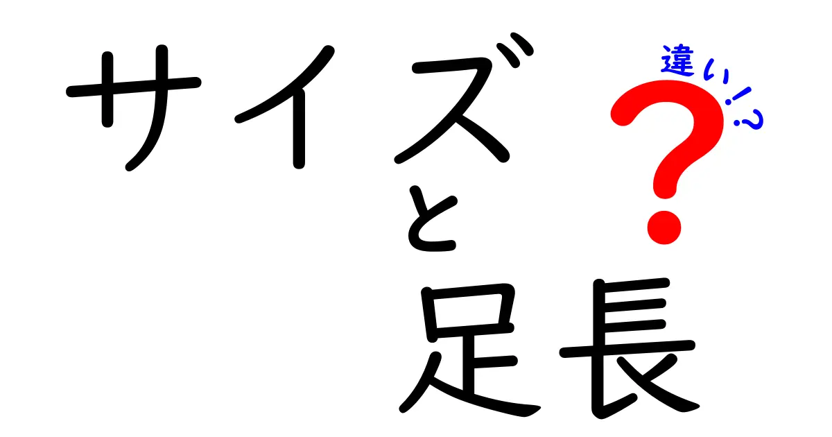 サイズと足長の違いを徹底解説！正しい靴選びの鍵はこの2つの表記の差にあった