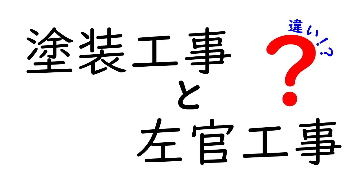 塗装工事と左官工事の違いを徹底解説｜現場で役立つ見分け方と選び方