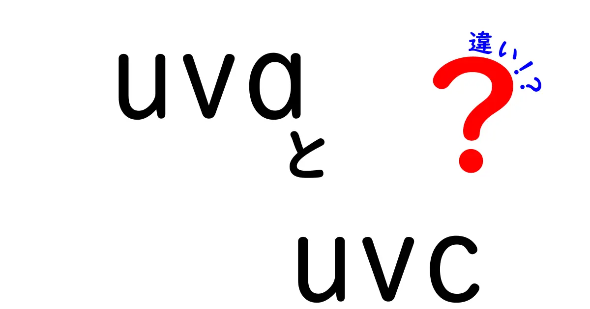 UVA・UVB・UVCの違いを徹底解説！中学生にも分かるUVの基礎と日常への影響