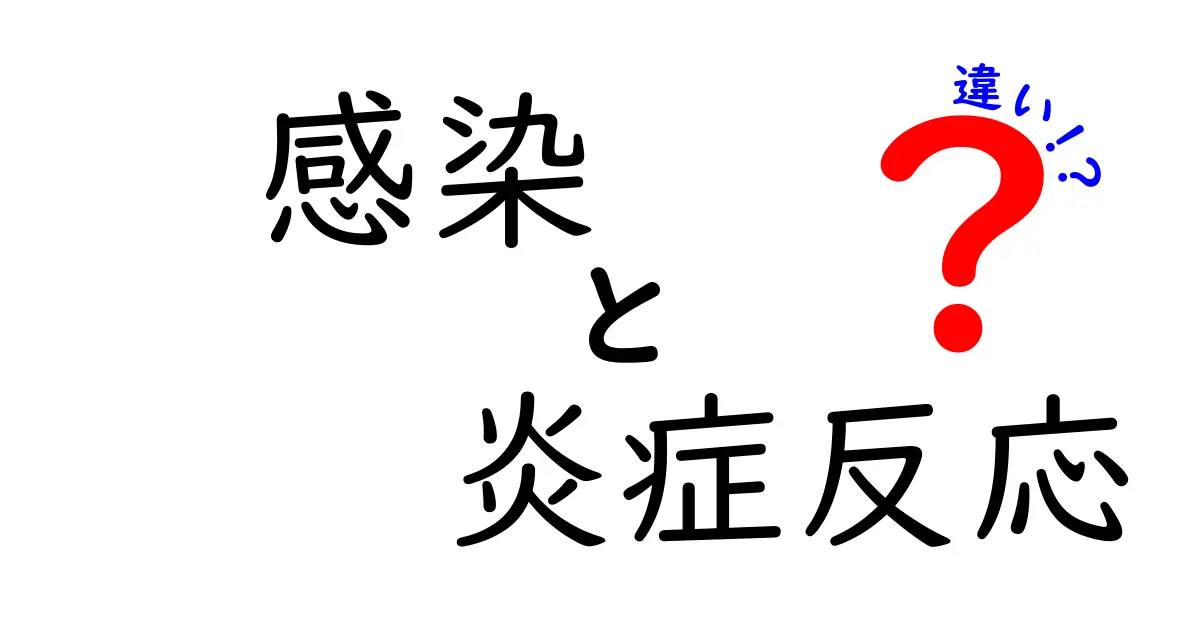 感染と炎症反応の違いをやさしく解説！中学生にもわかる体のしくみガイド