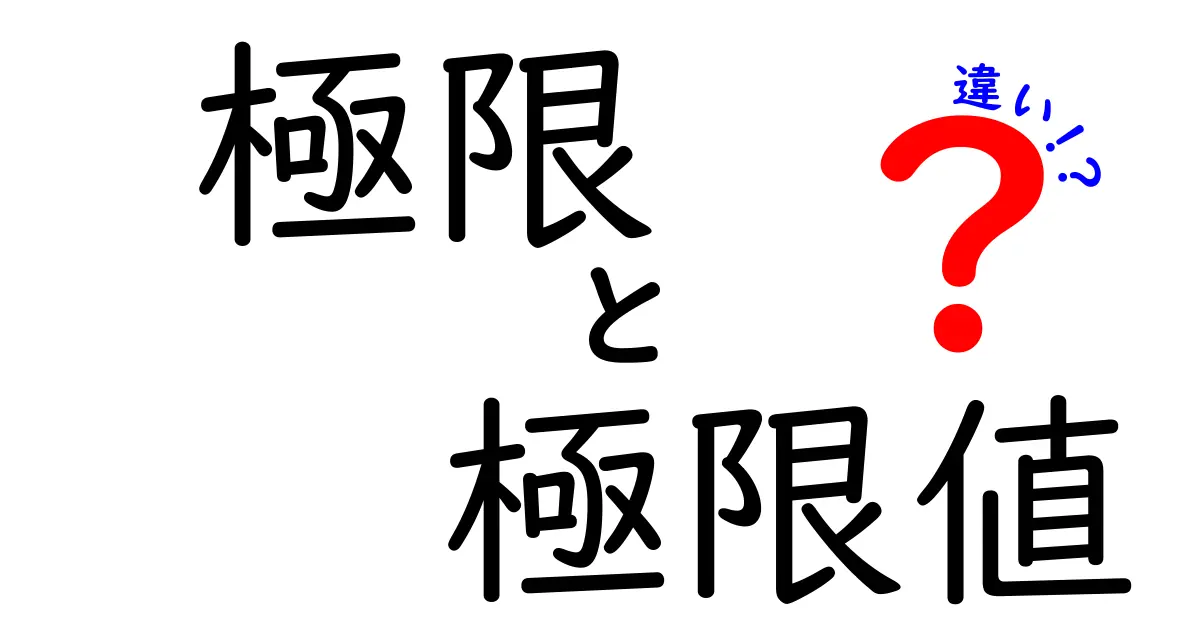 極限・極限値・違いを徹底解説！中学生にもわかるやさしい数学ガイド