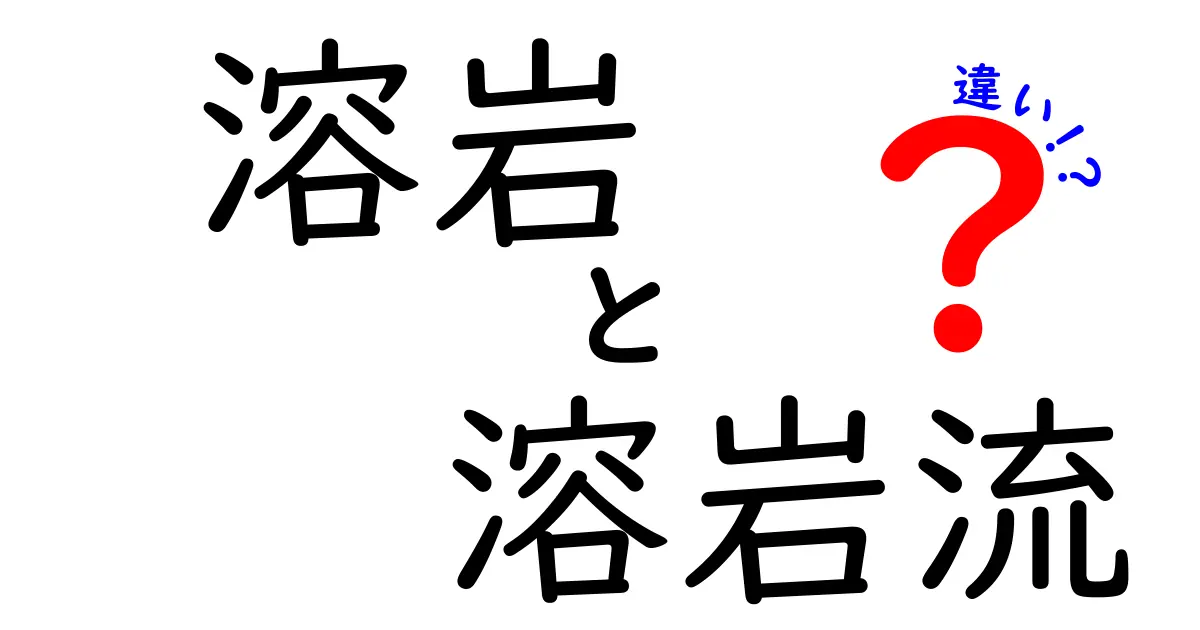 溶岩と溶岩流の違いを徹底解説｜火山の仕組みをやさしく理解しよう