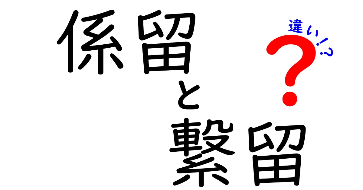 係留と繋留の違いを完全解説｜船の停泊を巡る専門用語の秘密と日常での使い分け