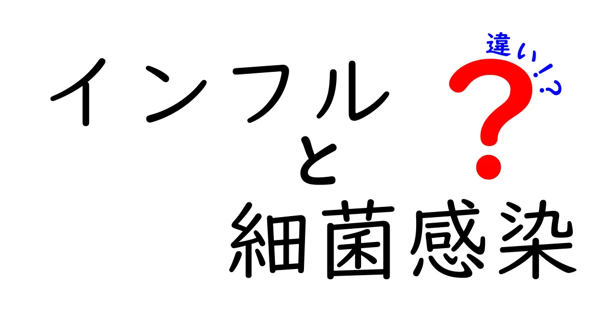 インフルと細菌感染の違いを徹底解説！見分け方と治療のポイント