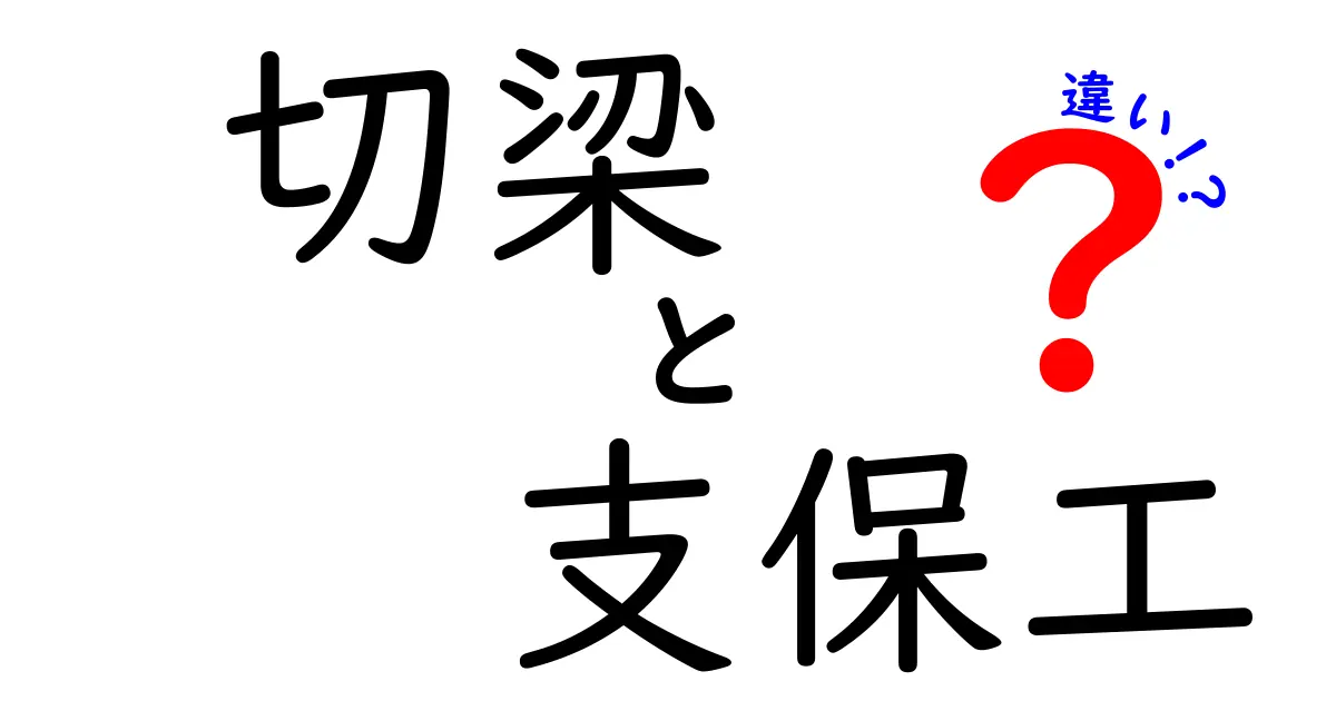 切梁と支保工の違いを徹底解説｜現場で迷わない使い分けのコツ