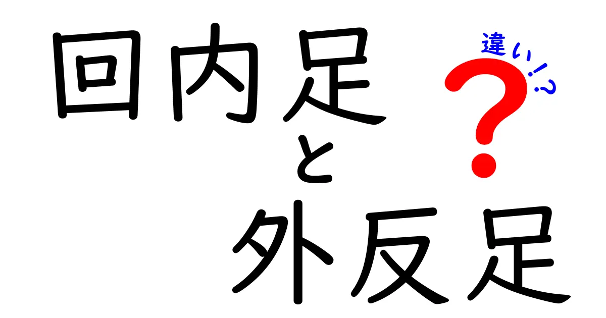 回内足と外反足の違いを分かりやすく見極めるガイド：見分け方と対策を徹底比較