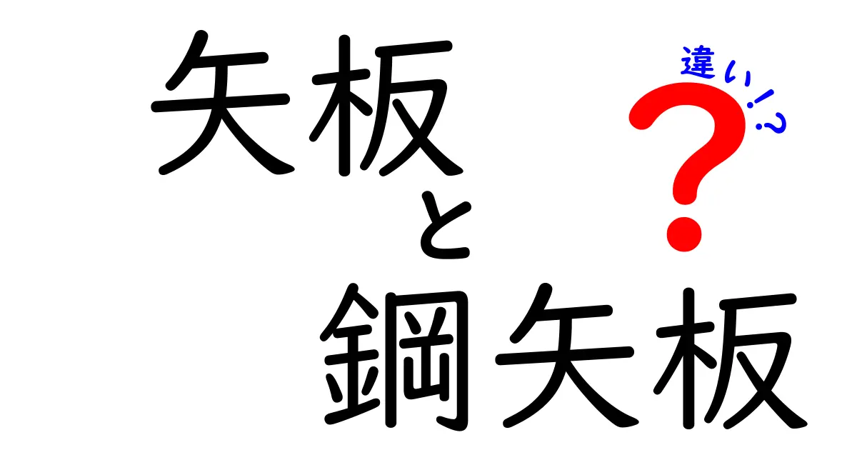 矢板と鋼矢板の違いを徹底解説！用途別の選び方と施工現場の実例