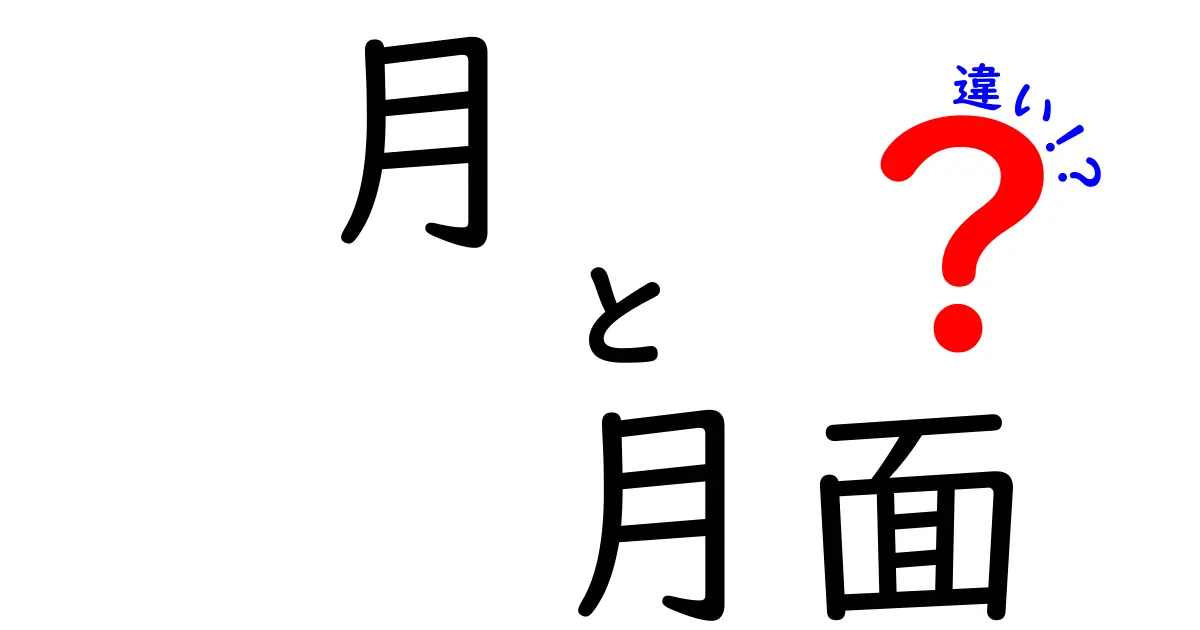 月と月面の違いを徹底解説！中学生にも伝わる3つのポイントと身近な観察のコツ