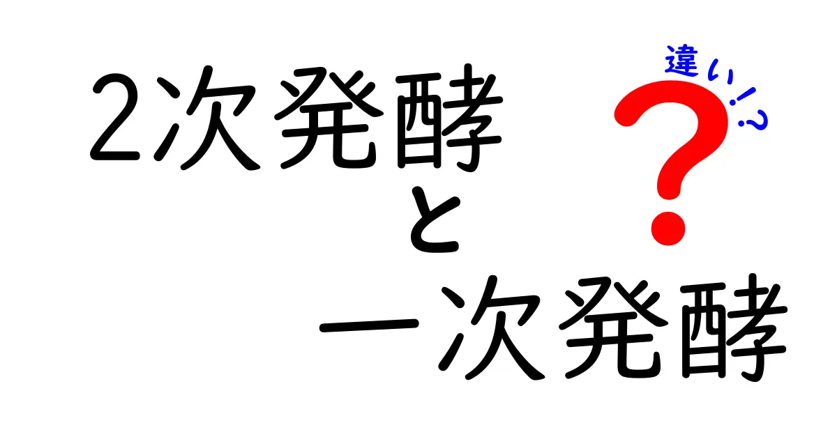 2次発酵と一次発酵の違いを徹底解説｜パン作りの基本を中学生にもわかりやすく