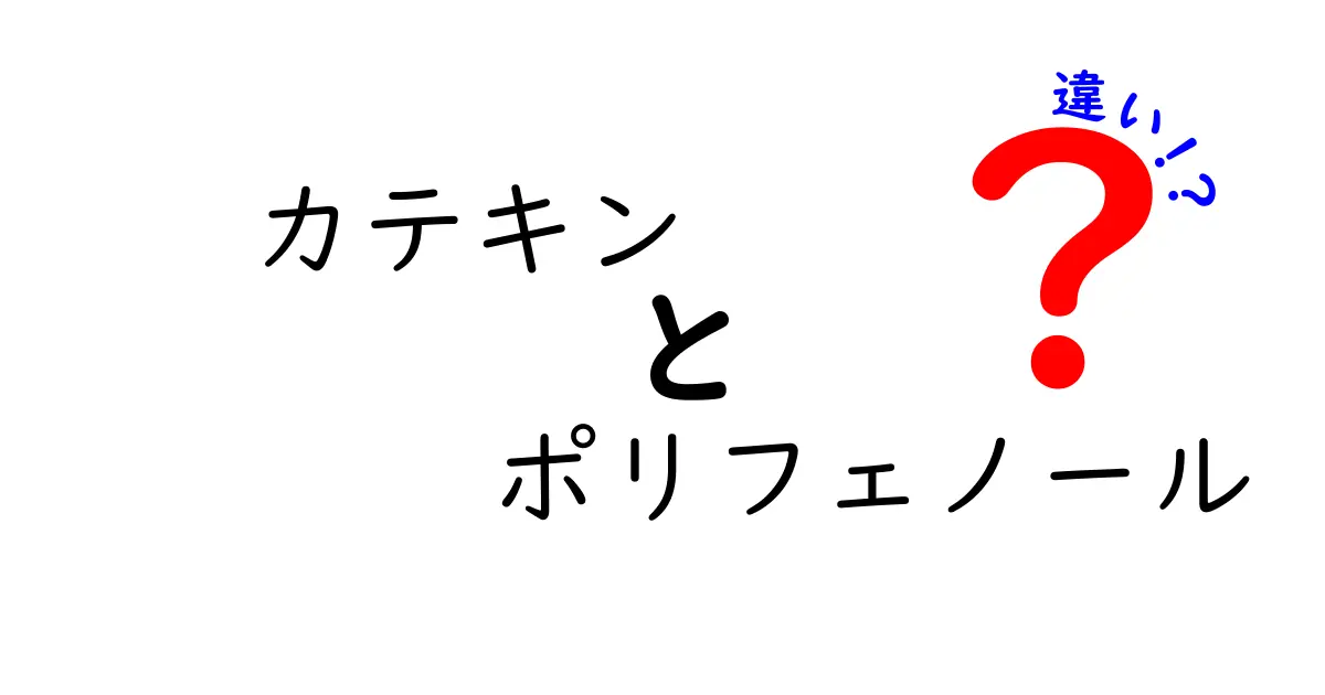 カテキンとポリフェノールの違いを徹底解説 お茶の成分を正しく知る基礎ガイド