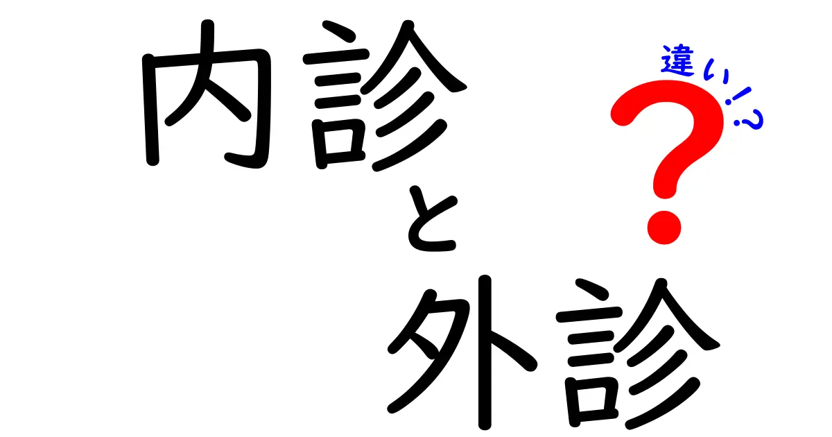 内診と外診の違いをやさしく解説！中学生にもわかるポイントまとめ