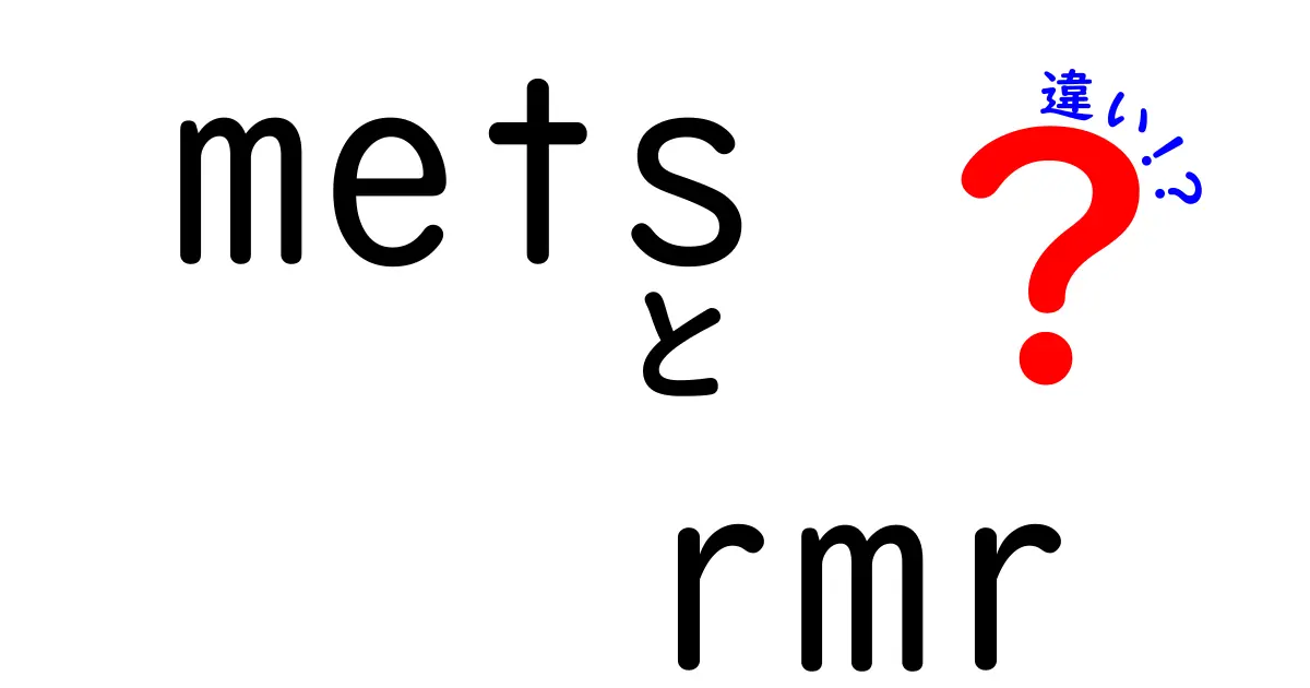 METSとRMRの違いを徹底解説！運動の消費エネルギーと基礎代謝をやさしく理解する方法