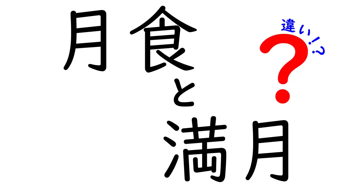 月食と満月の違いを徹底解説！見分け方と観察のコツ