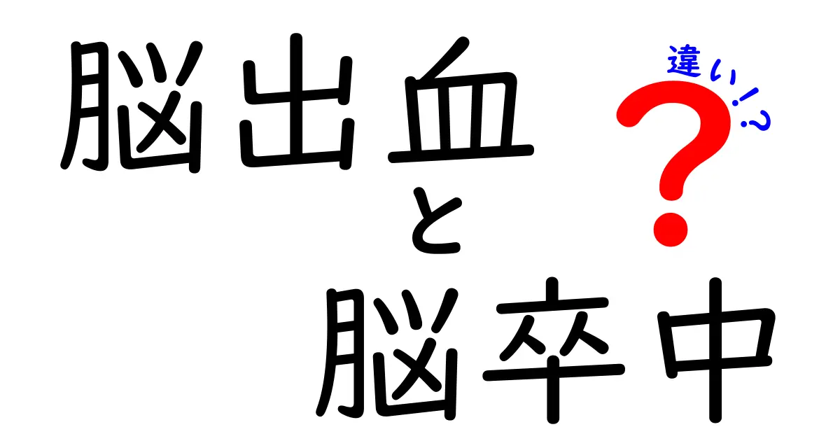 脳出血と脳卒中の違いをいち早く理解！医師が教える見分け方と救急のポイント
