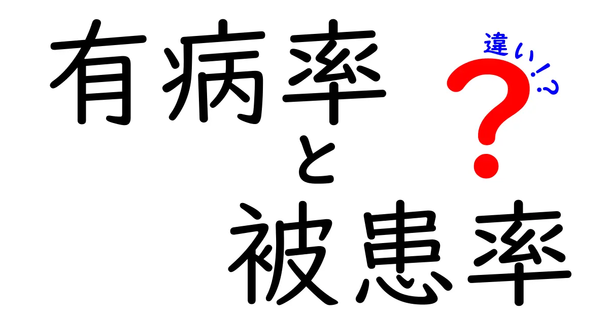 有病率と被患率の違いを解く：日常のニュースを正しく読み解くための基礎ガイド
