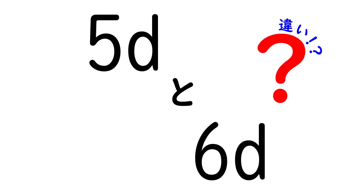 5dと6dの違いを徹底比較｜初心者にもわかる5D vs 6Dの違いガイド
