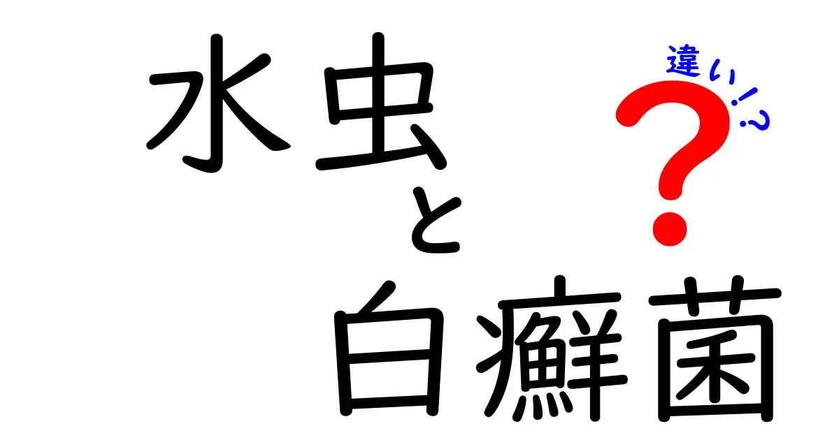 水虫と白癬菌の違いを徹底解説！この2つの用語の真実と正しいケア方法