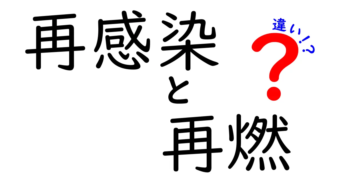 再感染と再燃の違いを徹底解説！今すぐ知っておきたい3つのポイント