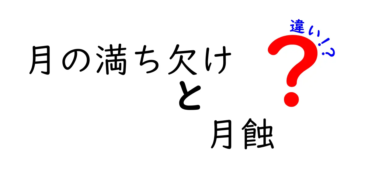 月の満ち欠けと月蝕の違いとは？地球と月の動きを正しく理解して、満月・新月の見え方と地球の影が月に映る月蝕を見分けるコツを、初心者にも分かる図解と身近な例で解説する究極のガイド