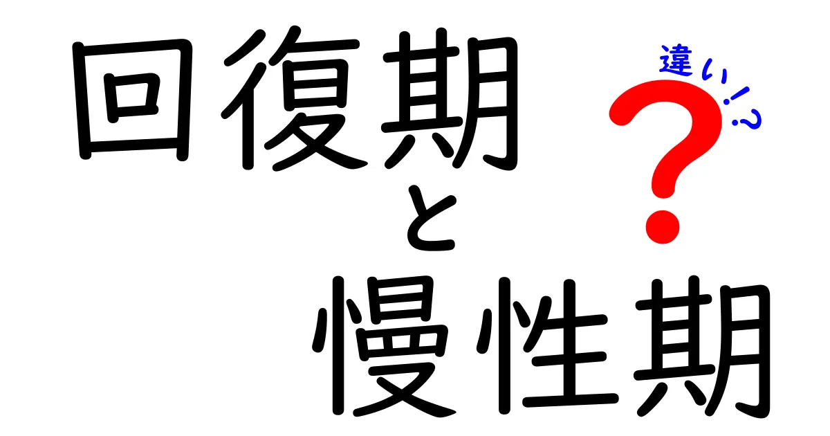 回復期と慢性期の違いを徹底解説！今あなたの状況に最適なケアはどっち？