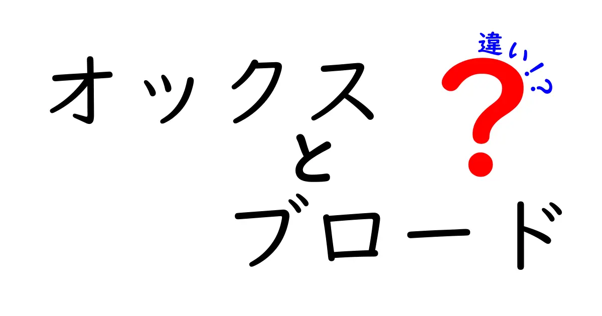 オックスとブロードの違いを徹底比較！シャツ生地の選び方ガイド