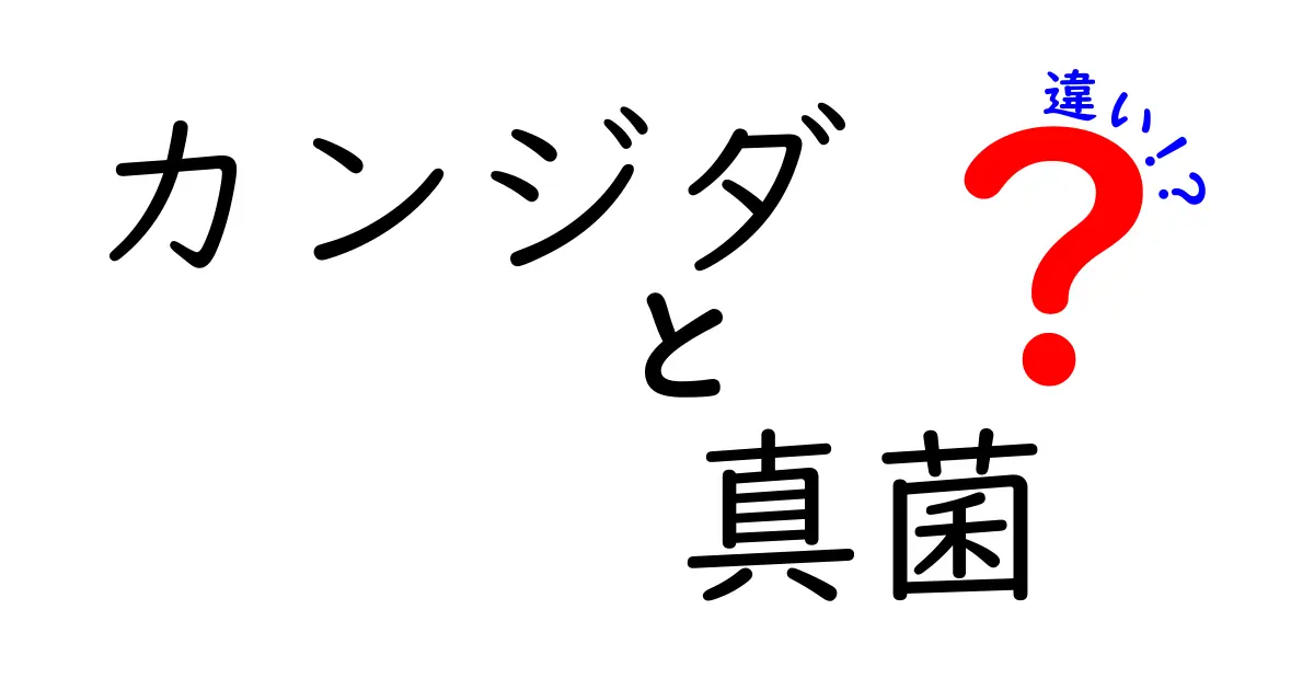 カンジダと真菌の違いはここが決定的！初心者にもわかるポイント解説